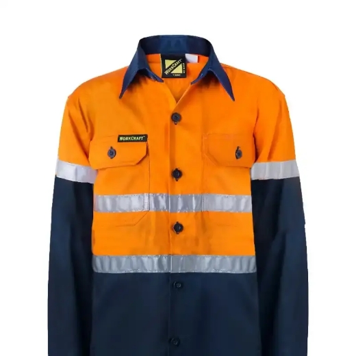 Picture of WorkCraft, Kids L/S Reflective Shirt